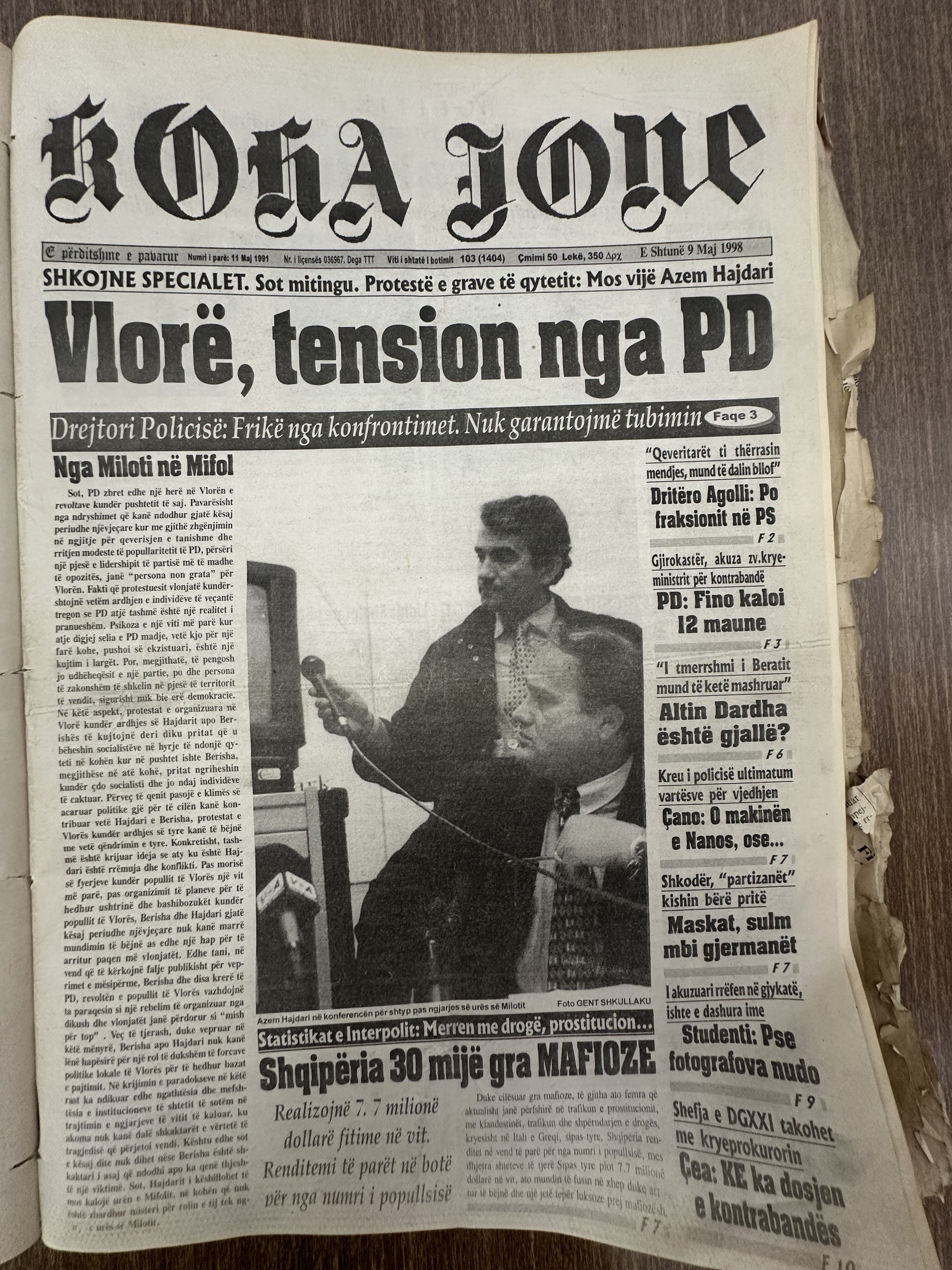 Koha Jonë 1998-05-09